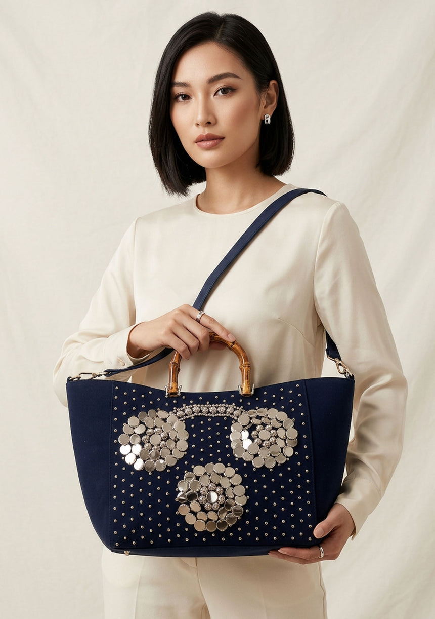 Bolso de Lona Bordado para Mujer - Layra