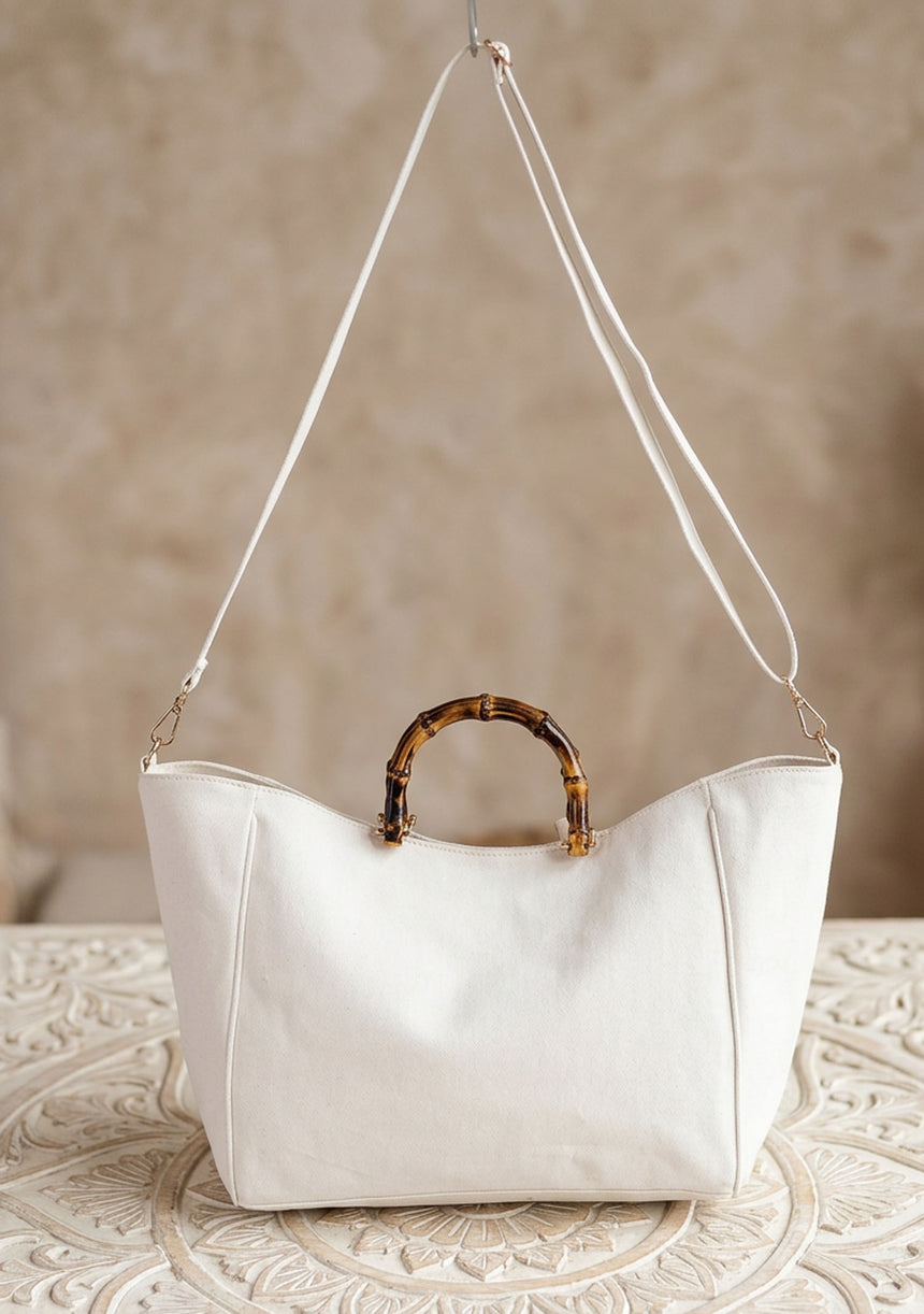 Bolso de Lona Bordado para Mujer - Layra