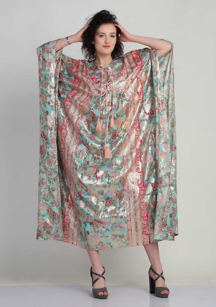 Kamla Lurex Kaftan