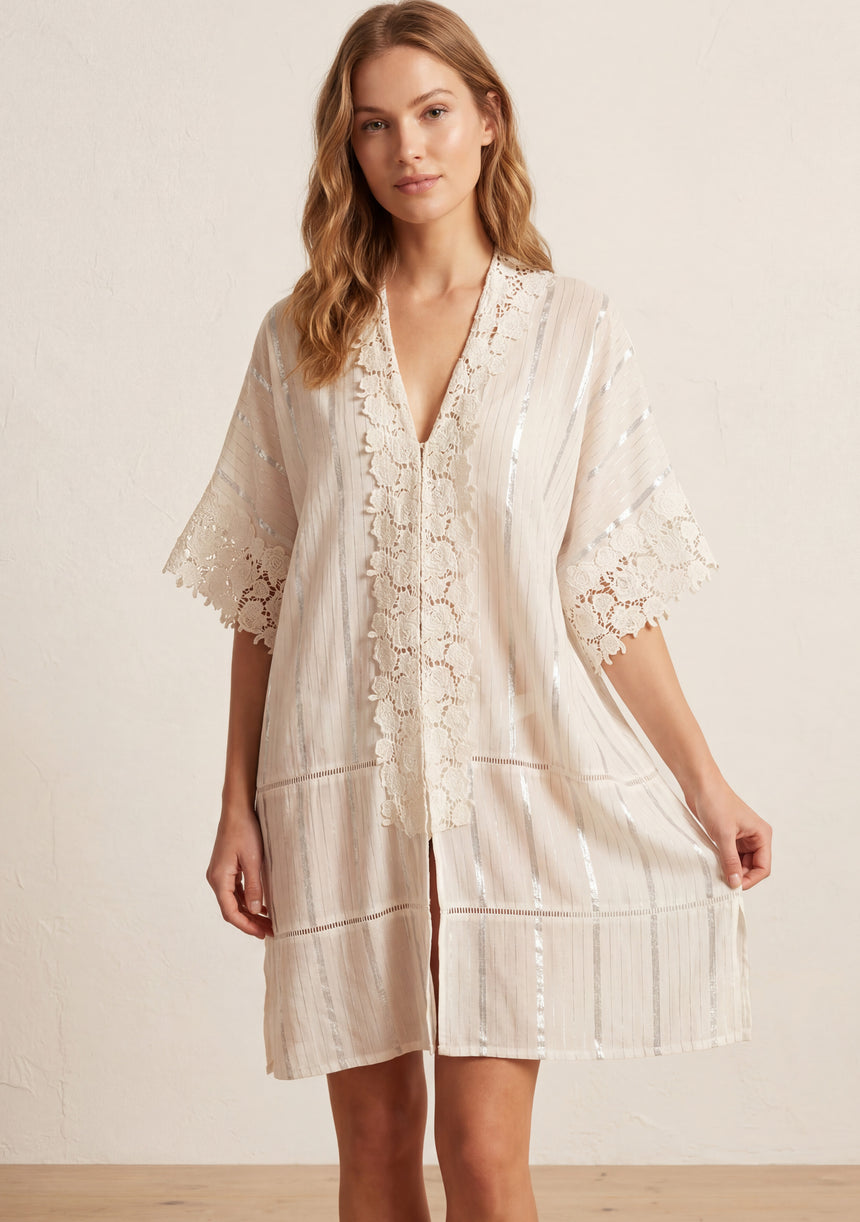 Vestido Kaftan de Algodón para Mujer - Eshaal