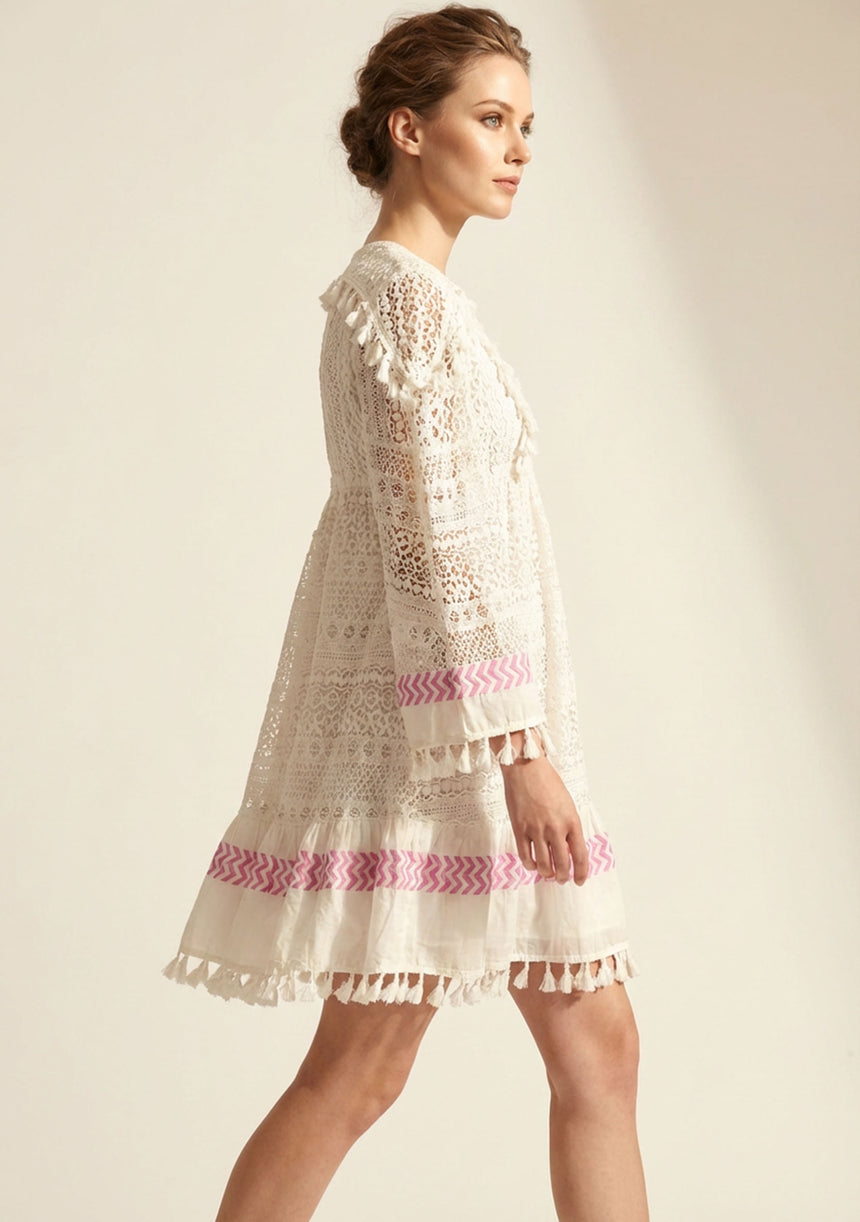 Minivestido de algodón para mujer - Zeeku