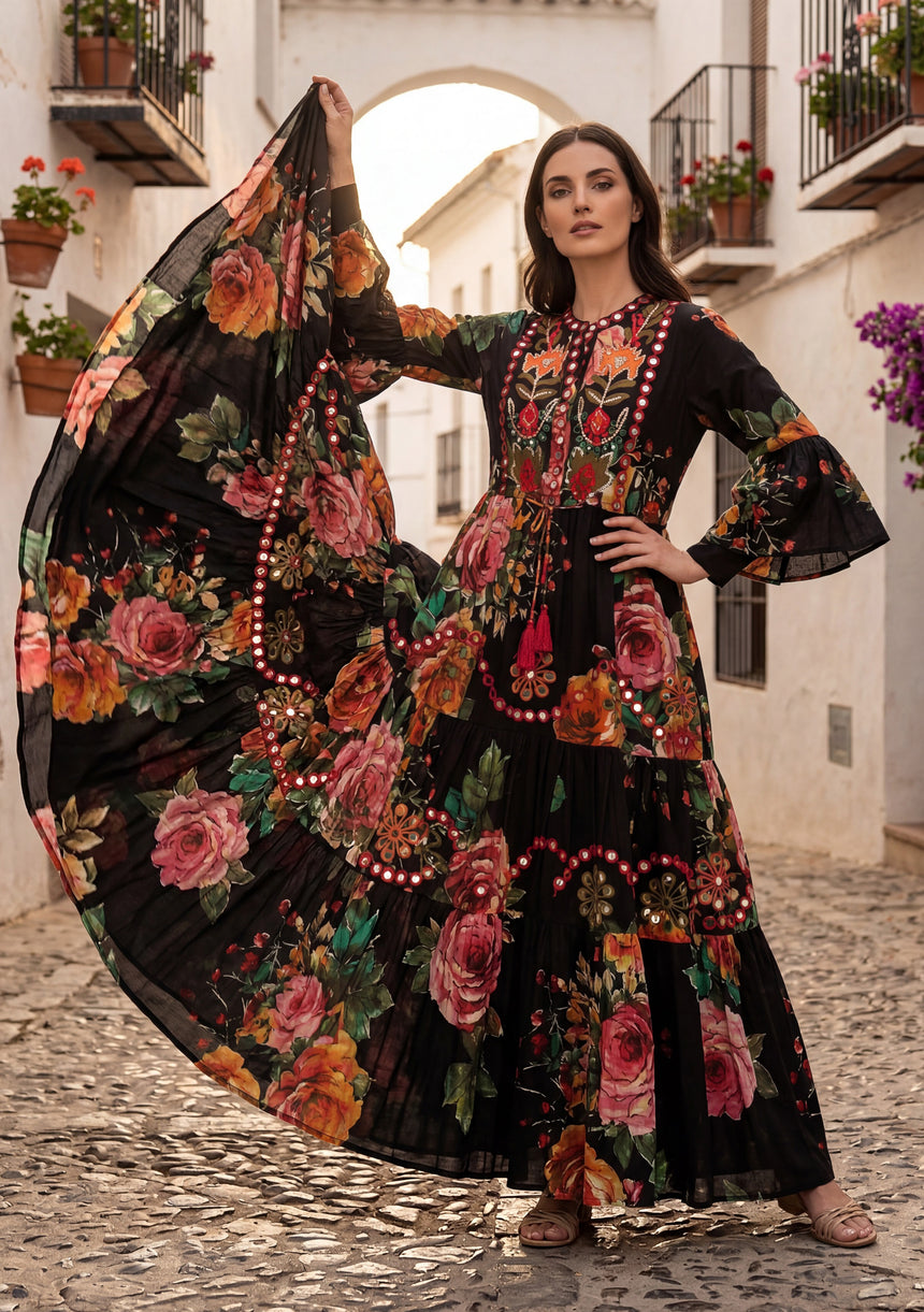 Túnica Larga Hamsha