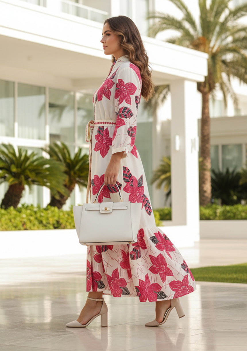 Maxivestido de algodón para mujer - Alma