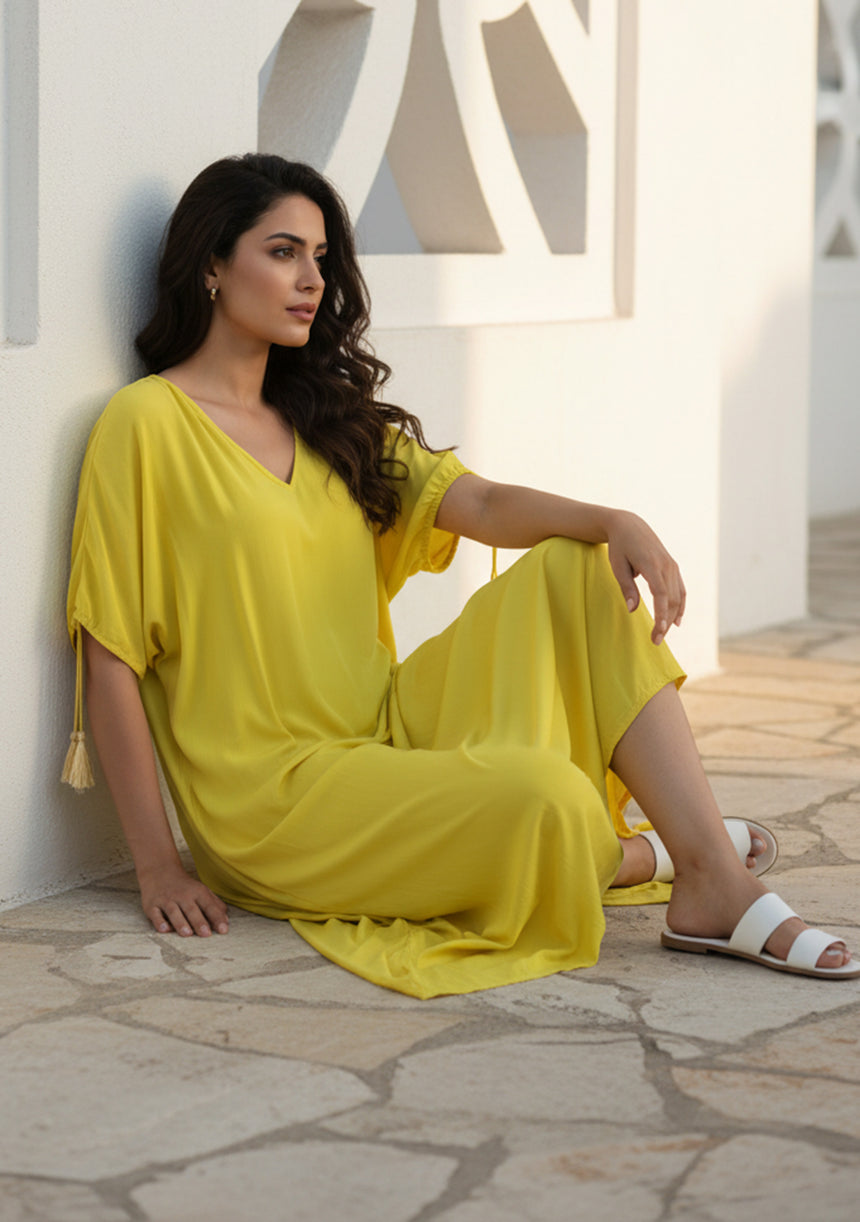Yellow Maxi Dress