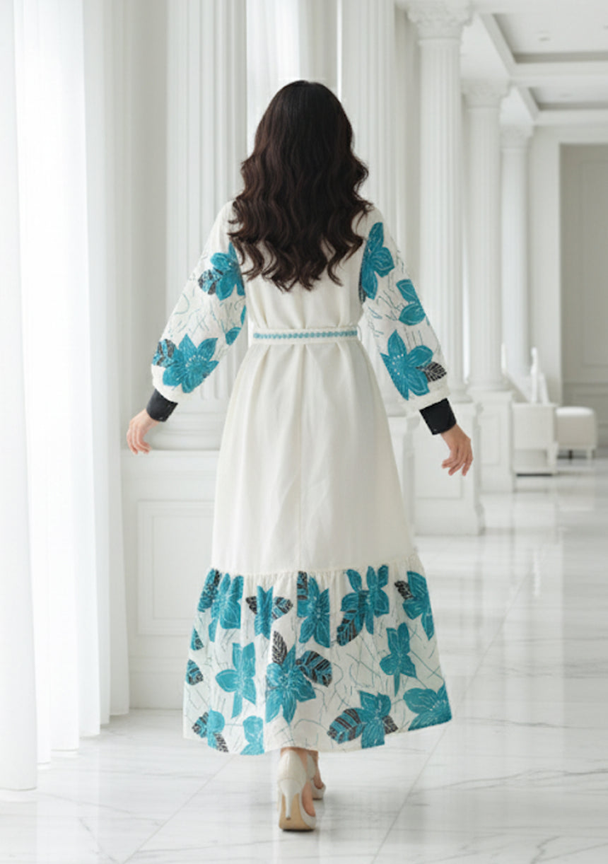 Maxivestido de algodón para mujer - Alma