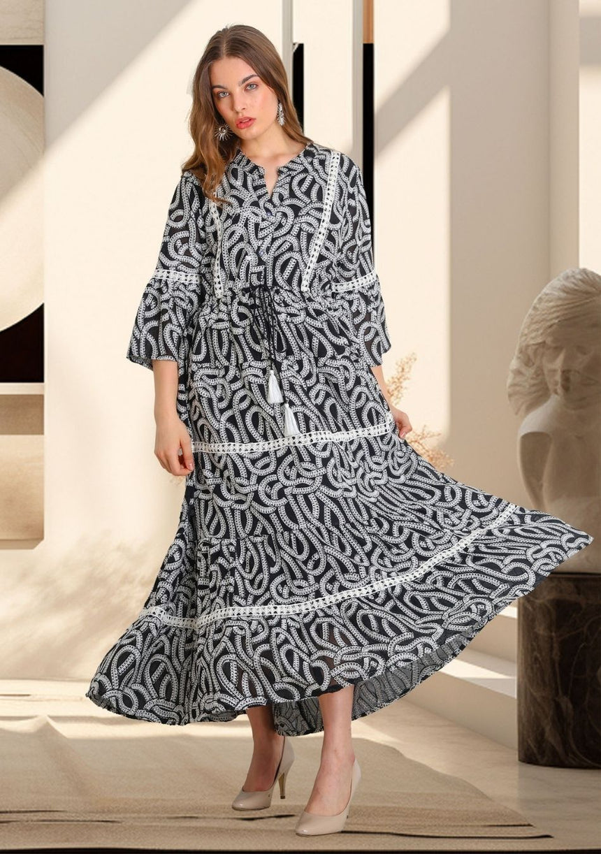 ibBan Women's Long Tunic Hazal | Artisan | One Size