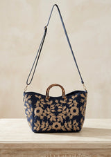Bolso de lona bordado para mujer - Areeba