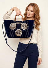 Bolso de Lona Bordado para Mujer - Layra