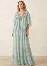 Vestido maxi de algodón para mujer - Safina