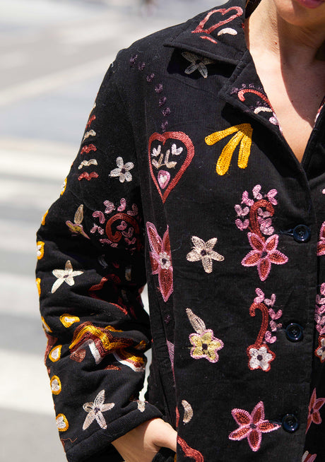 Lahia Long Coat (Black)