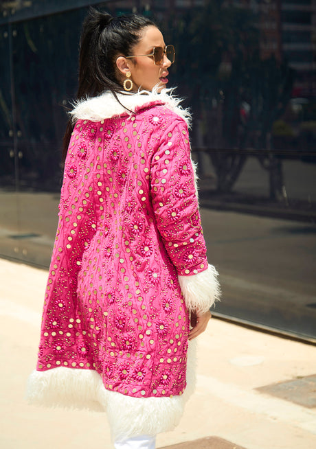 Nuria Pink Coat
