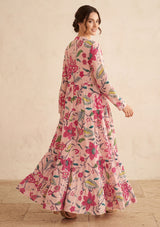 Maxivestido de algodón para mujer - Nobia
