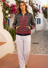 ibBan Hand Embroidered Bomber Jacket - Anab