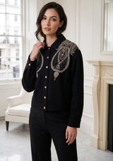 ibBan Luxury Hand Embroidered Women's Jacket - Esana Jacket