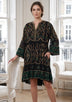 ibBan Luxury Hand Embroidered Short Tunic -Abiba Short Tunic