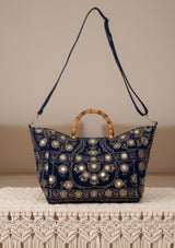 Bolso de lona bordado para mujer - Mihar