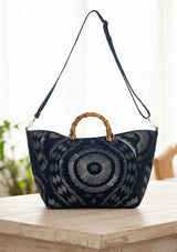 Bolso de lona bordado para mujer - Cotri