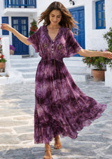 Maxivestido de algodón para mujer - Naysha