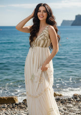 Sevda Long Strap Dress