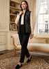 ibBan Women's Hand Embroidered Gilet | Luxury Designer Gilet - Anum