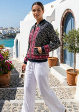 ibBan Hand Embroidered Bomber Jacket - Anab