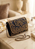 Women's Embroidered Vintage Royal  Clutch Bag - Waren