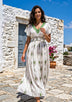 Vestido largo de algodón para mujer - Nia