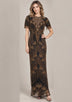 ibBan Party Long Dress with Hand Beadwork -Elsa