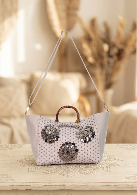 Bolso de Lona Bordado para Mujer - Layra