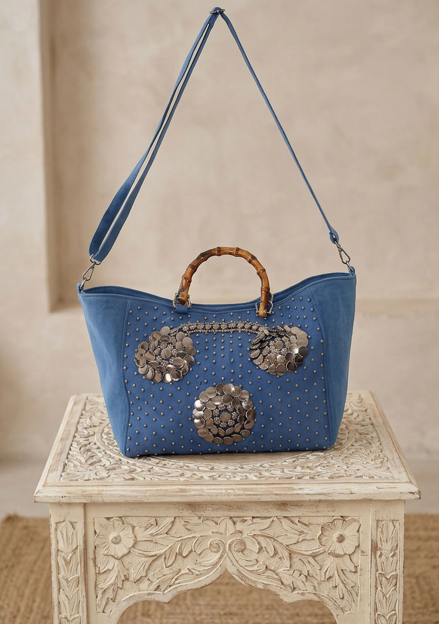 Bolso de Lona Bordado para Mujer - Layra