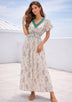 Vestido largo de algodón para mujer - Nia