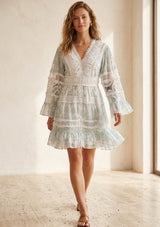 Minivestido de algodón para mujer - Kayra