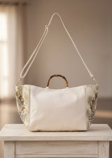 Bolso de lona bordado para mujer - Varsha