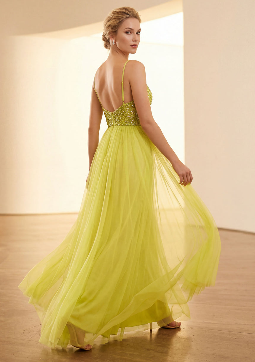 Maxivestido de algodón para mujer - Alvisha