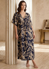 Maxivestido de algodón para mujer - Tabina