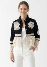 Chaqueta vaquera artesanal de mujer - Ishila