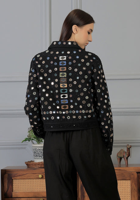 Women's Artisan Canvas Jacket - Corina