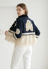 Chaqueta vaquera artesanal de mujer - Ishila