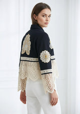 Chaqueta vaquera artesanal de mujer - Ishila