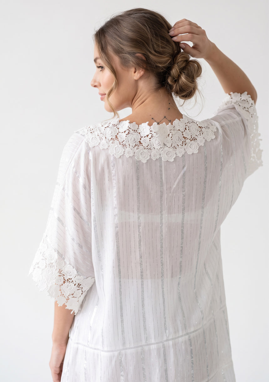 Vestido Kaftan de Algodón para Mujer - Eshaal