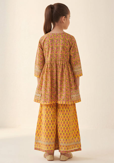 Túnica de Georgette para Niña Cuello Vuelto - Fisha