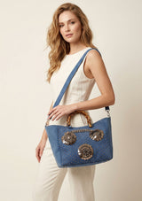 Bolso de Lona Bordado para Mujer - Layra