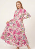 Maxivestido de algodón para mujer - Nobia