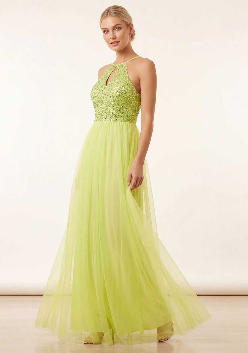 Maxivestido de algodón para mujer - Alvisha
