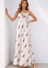 Vestido maxi de algodón para mujer - Abeer