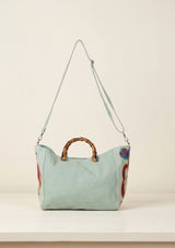 Bolso de lona bordado para mujer - Alisha