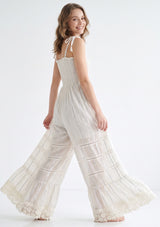 Vestido Maxi de Algodón sin Mangas para Mujer - Eshaal