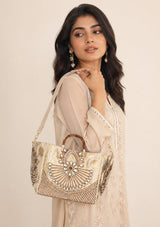 Bolso de lona bordado para mujer - Varsha