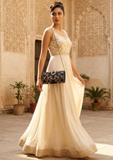 Women's Embroidered Canvas Wallat - Areeba
