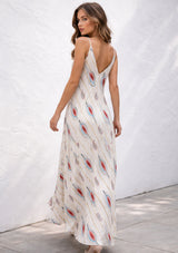 Vestido maxi de algodón para mujer - Abeer